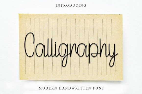 Calligraphy Font - Featured Image