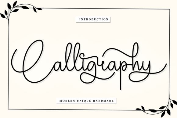 Calligraphy Font - Featured Image