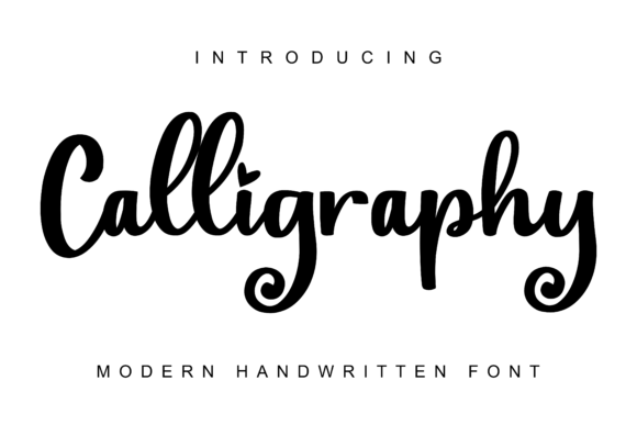 Calligraphy Font - Featured Image