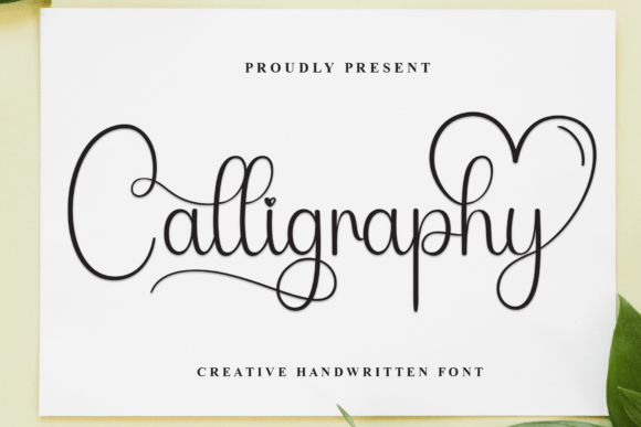 Calligraphy Font - Featured Image