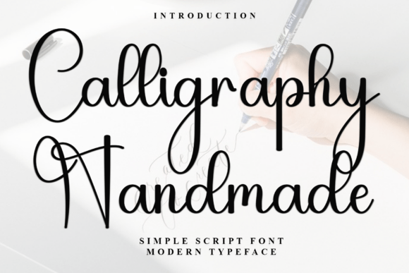 Calligraphy Handmade Font - Featured Image