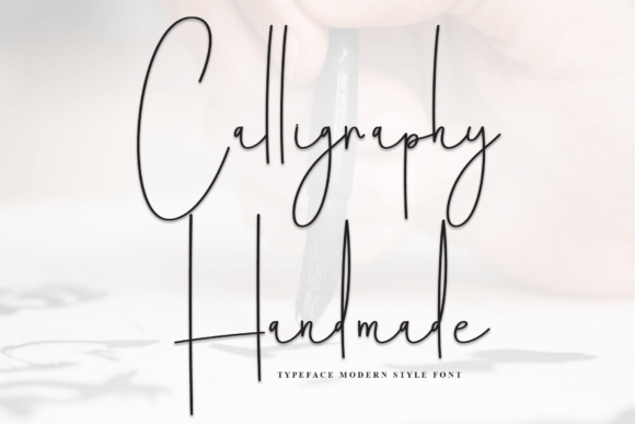 Calligraphy Handmade Font - Featured Image
