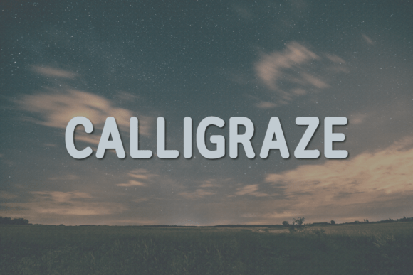 Calligraze Font - Featured Image