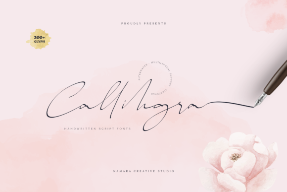 Callihgra Font - Featured Image