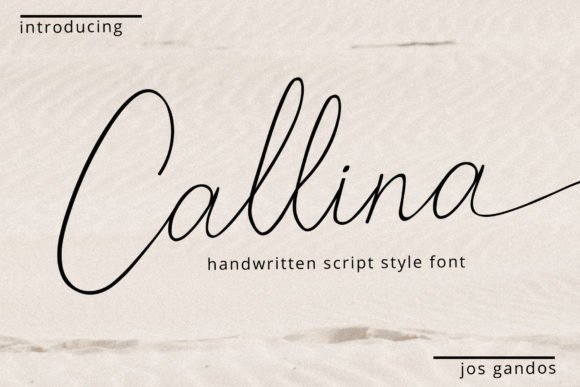 Callina Font - Featured Image