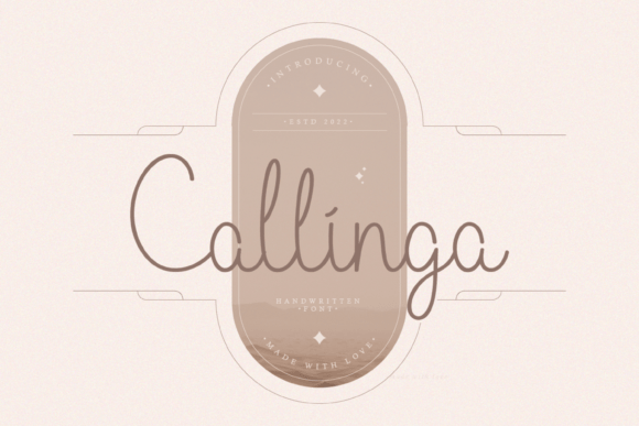 Callinga Font - Featured Image