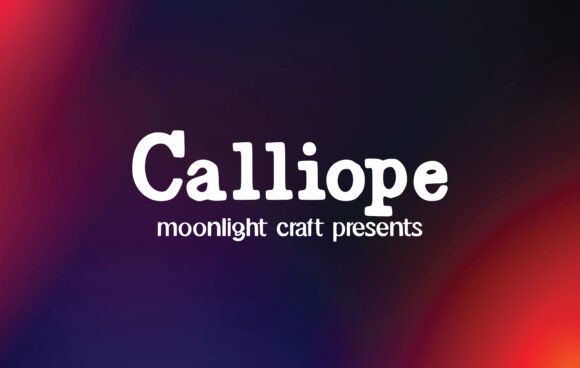 Calliope Font - Featured Image