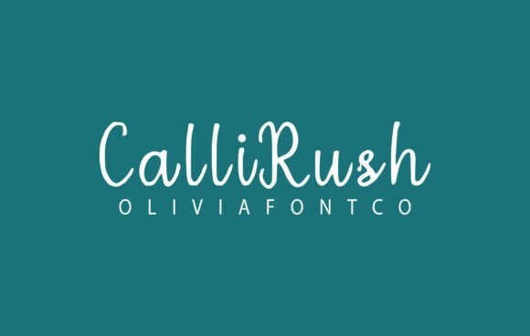 Callirush Font - Featured Image