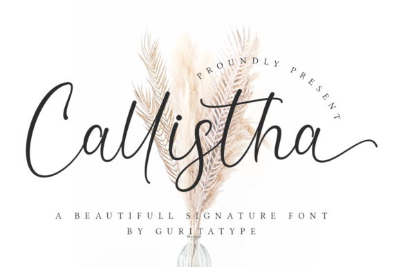 Callistha Font - Featured Image