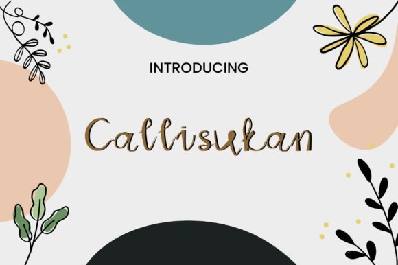 Callisukan Font - Featured Image