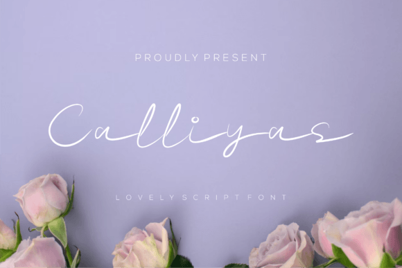 Calliyas Font - Featured Image