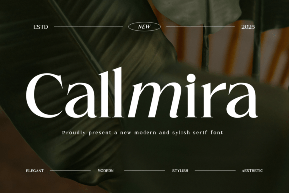 Callmira Font - Featured Image