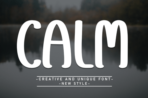 Calm Font - Featured Image