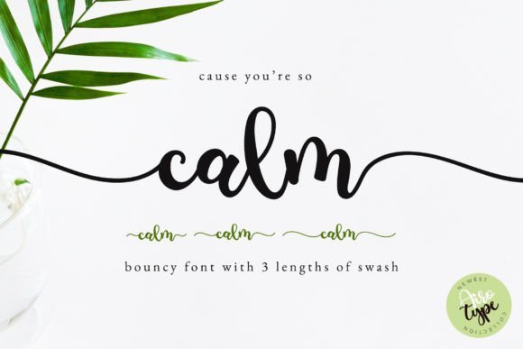 Calm Font - Featured Image