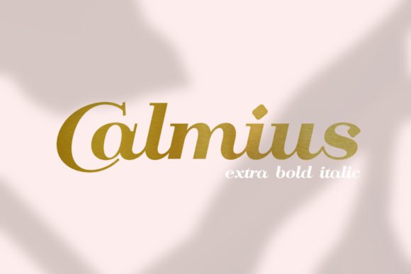 Calmius Font - Featured Image