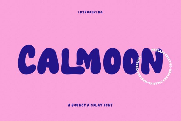 Calmoon Font - Featured Image