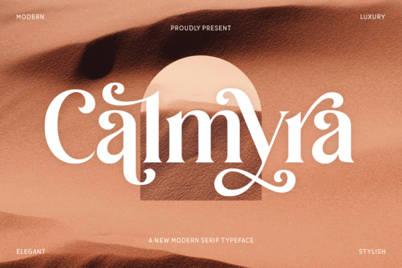 Calmyra Font - Featured Image