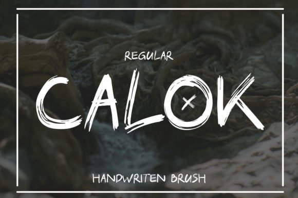 Calok Font - Featured Image