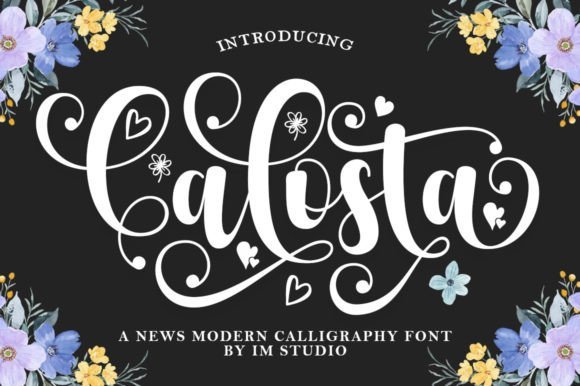 Calosta Font - Featured Image