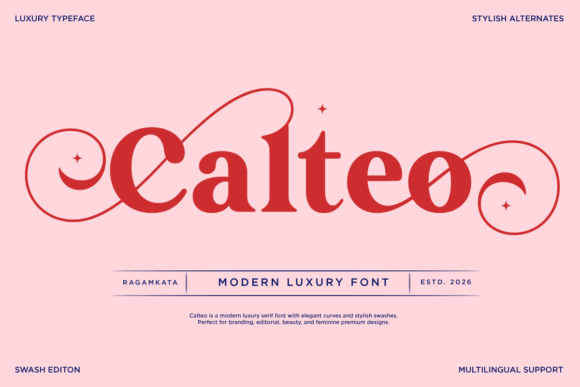 Calteo Font - Featured Image