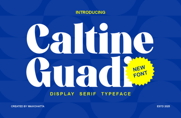 Caltine Guadi Font - Featured Image