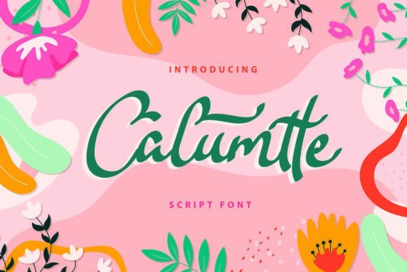 Calumtte Font - Featured Image