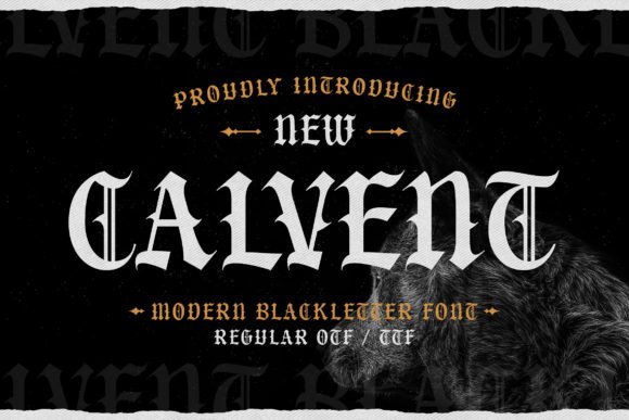Calvent Font - Featured Image