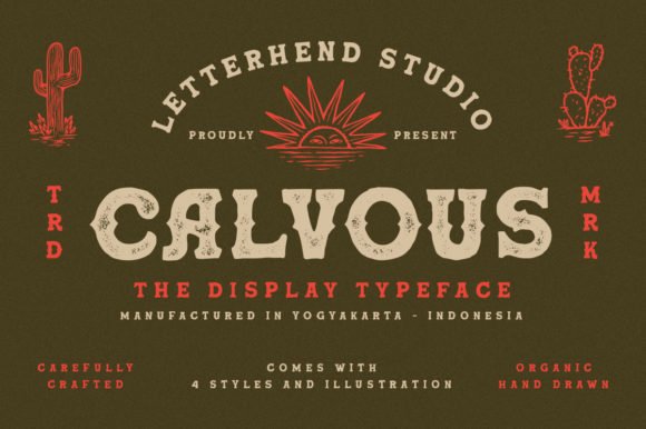 Calvous Font - Featured Image