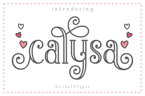 Calysa Font - Featured Image