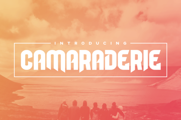 Camaraderie Font - Featured Image
