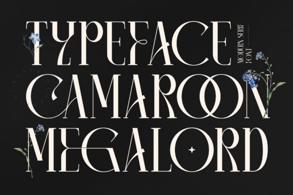 Camaroon Megalord Font - Featured Image