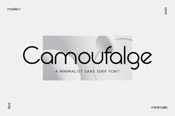 Camaufalge Font - Featured Image