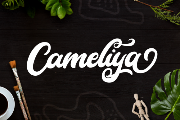 Cameliya Font - Featured Image