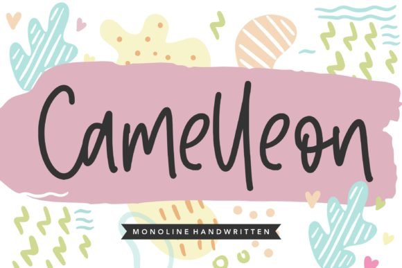 Camelleon Font - Featured Image