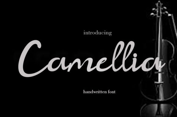 Camellia Font - Featured Image