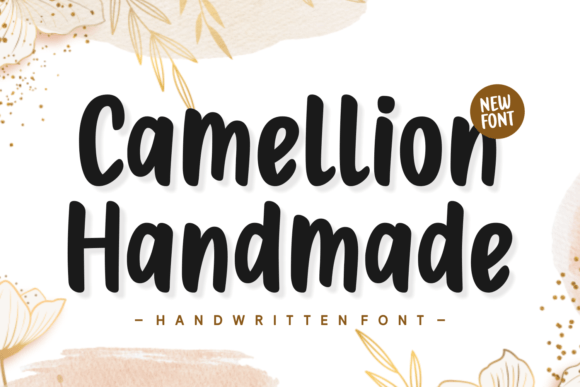Camellion Handmade Font - Featured Image