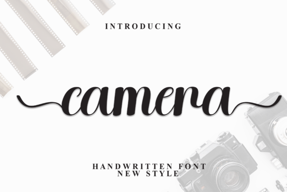 Camera Font - Featured Image