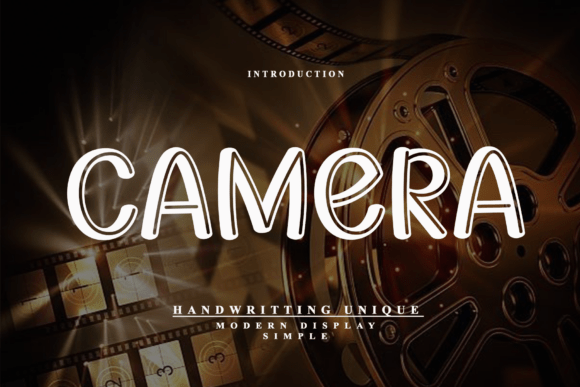 Camera Font - Featured Image
