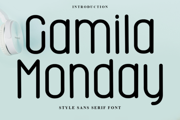 Camila Monday Font - Featured Image