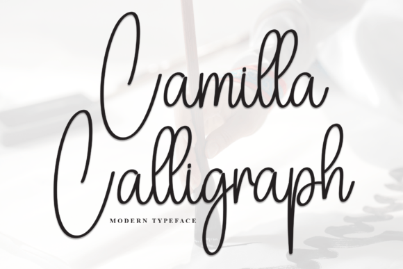 Camilla Calligraph Font - Featured Image