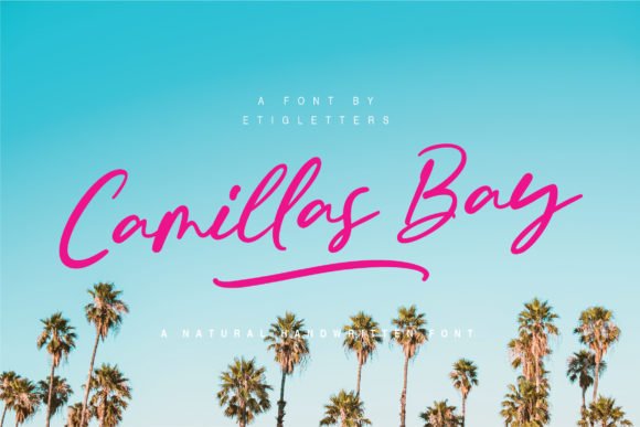 Camillas Bay Font - Featured Image