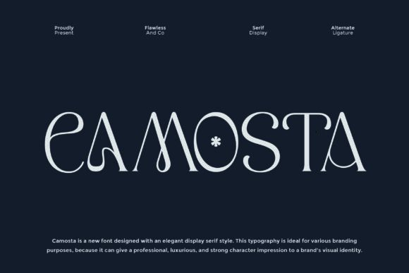 Camosta Font - Featured Image