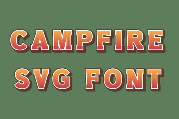 Campfire Camp Font - Featured Image