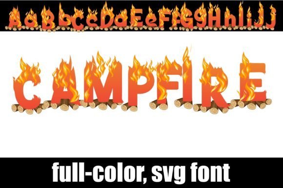 Campfire Font - Featured Image