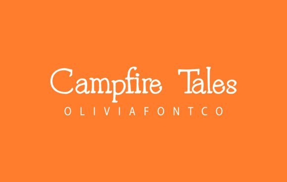 Campfire Tales Font - Featured Image
