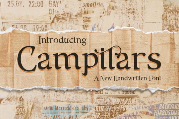 Campilars Font - Featured Image