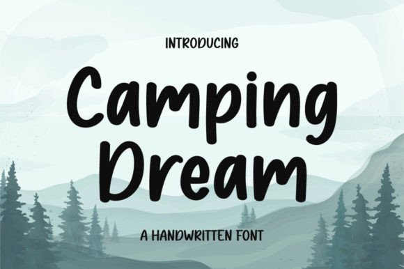 Camping Dream Font - Featured Image