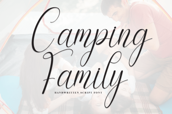 Camping Family Font - Featured Image