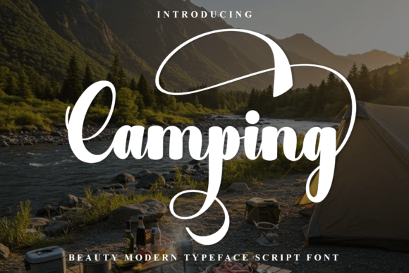 Camping Font - Featured Image