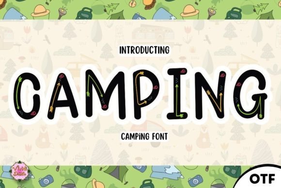Camping Font - Featured Image